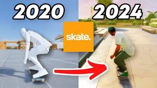 Skate 4 Gameplay Evolution (2020 - 2024)