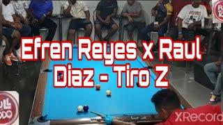 Efren (Bata) Reyes X Raul Diaz (Raulito) - Tiro Z en apuestas de 100k pesos (US: 2,000) 