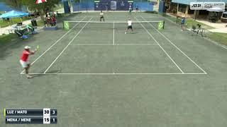 Tallahassee Challenger 2021 Highlights- doubles semis - Luz / Matos (no. 1 seeds) vs Menezes /Penas