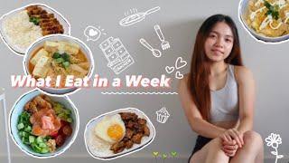 What I Eat in a Week (Realistic & Asian meals) ~ Jacey Yaw