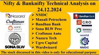 68. NMDC ManaliPetro BandhanBank Sona BLW CraftmanAuto NazaraTech UgroCapital Wardwizard #TCT