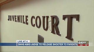 Nebraska DHHS asks judge to release juvenile shooter to parents