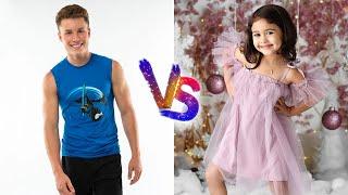 Bryton Myler Vs Elle Lively McBroom (The ACE Family)  Transformation || From Baby To 18 Years Old