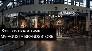 MV-Agusta Brandstore im Flughafen Stuttgart / Limbächer