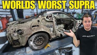 Rebuilding A Destroyed Toyota Supra | Part 4