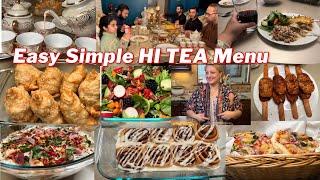 Hi TEA menu ideas Easy & Simple Hi TEA Recipes!Hi TEA vlog and making fast & Easy