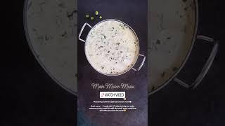 Make the most delicious Methi Matar Malai! Watch my YT video! #indianfoodasmr #ytshortvideo