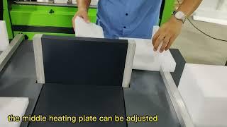 CE Certificated PE EPE Polyethylene Foam Manual Hot Plate Welding Machine