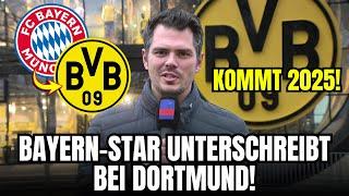 SENSATIONS-WECHSEL: Bayern-STAR unterschreibt für 2025 beim BVB | nachrichten bvb