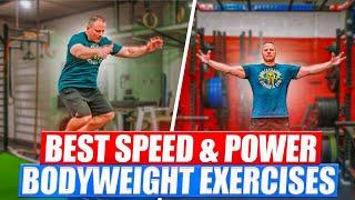  BEST Speed & Power BODYWEIGHT Exercises  #shorts