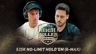 Super High Roller Bowl 2024 | ADRIÁN MATEOS en MESA FINAL #3 NLH 25,000$