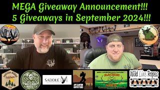 MEGA Saddle Hunting Package GIVEAWAY!!! | 5 Giveaways in Sept 2024 |