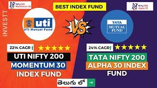 Momentum vs Alpha: UTI Nifty 200 Momentum 30 or Tata Nifty 200 Alpha 30 Index?