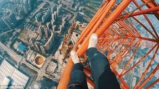 Crazy Daredevil Takes The Most Insane Selfie Ever