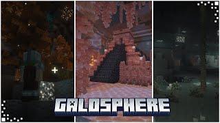 Galosphere (Minecraft Mod Showcase) | New Cave Biomes, Structure & New Boss  | Forge/Fabric 1.20.1