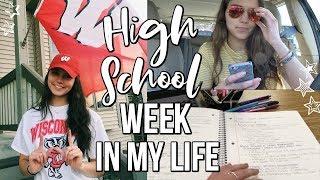 HIGH SCHOOL WEEK IN MY LIFE! college prep, studying, mini haul, tennis