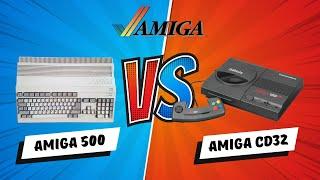 Amiga 500 vs Amiga CD32: The Ultimate Retro Showdown!