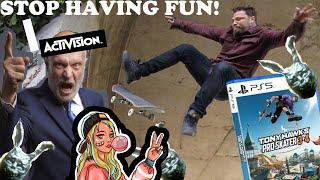 Activision Tries to Erase The LEGEND of BAM MARGERA in Tony Hawk Pro Skater 3 & 4