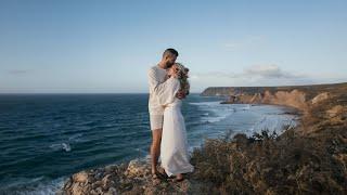 Elopement on the Cliffs of Lagos Portugal