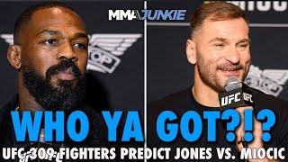 Fighters Predict Jon Jones vs. Stipe Miocic Heavyweight Title Fight | UFC 309