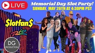 LIVE $LOTFAN$ MEMORIAL DAY SLOT PARTY! @RioHotelAndCasino  LAS VEGAS #VEGAS #SHORTS #SLOTPLAY