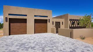 Front Entrances of Luxury Real Estate in Santa Fe From Zachary and Sons Homes 2022