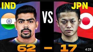 INDIA vs JAPAN Kabaddi Match  | Asian Kabaddi Championship 2023 India Vs Japan Match Highlights