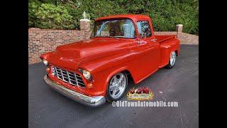 1955 Chevrolet Short Bed Restomod Truck Walk-Around at Old Town Automobile, MD