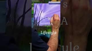 How to paint Purple Sun Rays | Landscapes | Ray Naso Art