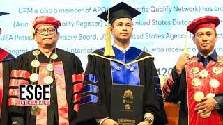 RAFFI AHMAD MENDAPAT GELAR DOKTOR DARI UIPM THAILAND