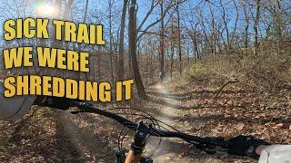 Mountain Biking In Chimney Rock Trails in NJ