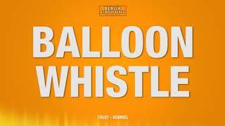 Balloon Whistle SOUND EFFECT - Leaking Air of a Balloon SOUNDS SFX