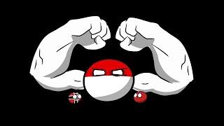 poland strong countryball