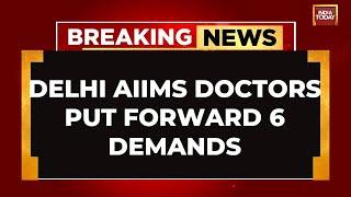 Delhi Doctors Protest, Demand CBI Inquiry in Kolkata Case, Nationwide Strike