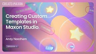 Creating Reusable Graphics Presets with Maxon Studio (2/4) – Create with Maxon