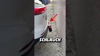 Genialer TRICK - Cola-Flasche als Parkhilfe