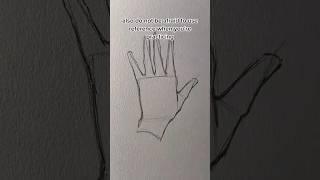 how to draw hand for beginners 