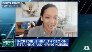 Incredible Health CEO Dr. Iman Abuzeid on Empowering Nurses: CNBC Working Lunch