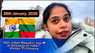 76th Indian Republic Day celebration in Vilnius- Lithuania  | Embassy of India | #nethradev