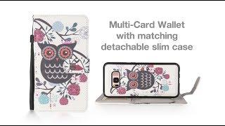 Multi-Card Wallet with Matching Detachable Slim Case | CellularOutfitter