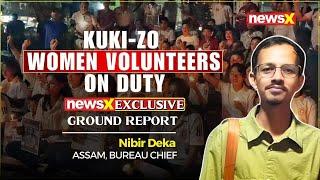 Manipur: Kuki-Zo Women Volunteers On The Ground To Prevent Entry of Meitei People | Newsx