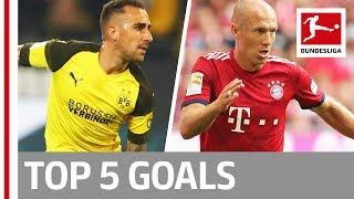 Top 5 Goals on Matchday 3 -  Robben, Alcacer, Embolo and More