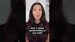 you’re not alone if plaque quickly builds up on your teeth  #shorts