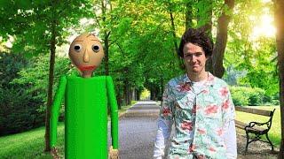 Baldi And Ryan Eats Chicken Go On A Walk | Baldi’s Basics In Real Life