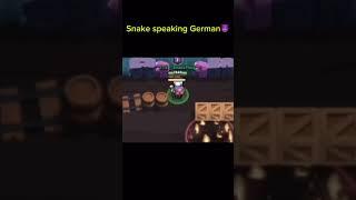 When Snake is speaking German…|#brawlstars #gaming | SnakeThug Edit