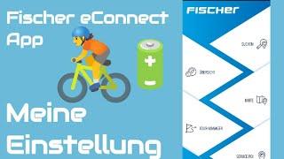 Fischer E-Bike eConnect App /  meine Einstellungen . Braucht man eine App ??