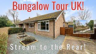 BUNGALOW TOUR UK Semi-detached. For Sale £210,000 Cockley Cley, Norfolk with Longsons Estate Agents.