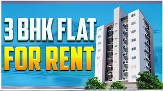 3 BHK Flat for Rent in Chitrapuri Colony HIG Nanakramguda Hyderabad || 35K Rent || 6301826291