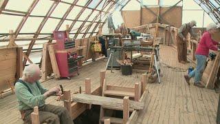 Four centuries later, volunteers recreate Maine’s first ship