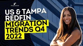 US & Tampa Redfin Migration Trends Q4 2022